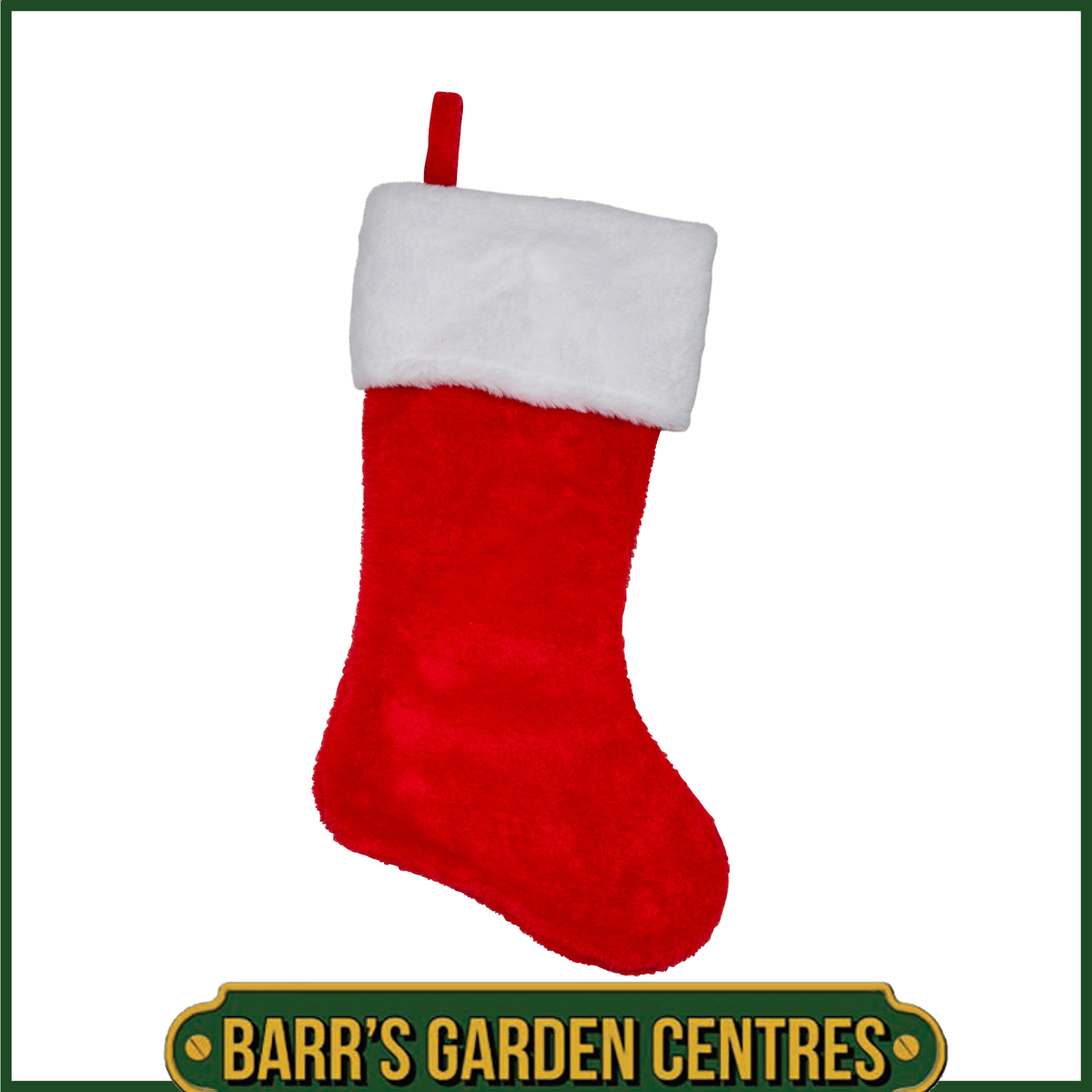 Traditional Santa Stocking