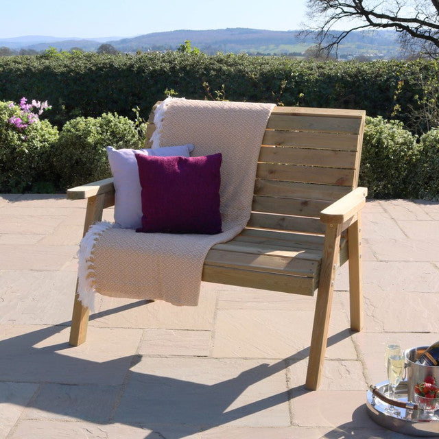 Charlotte 2 Seater Garden Bench