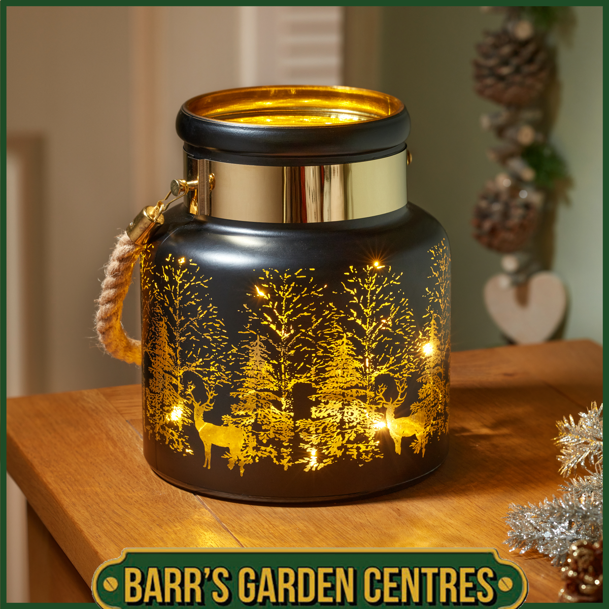 Wonderland Lantern - Onyx
