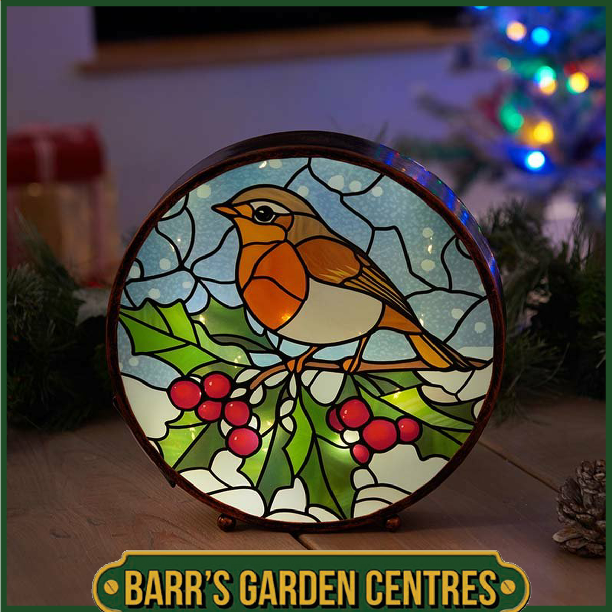 PanelArt - Festive Robin