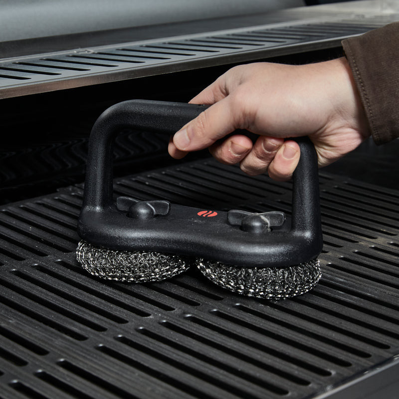 GrillStream Dual Head Scouring Brush