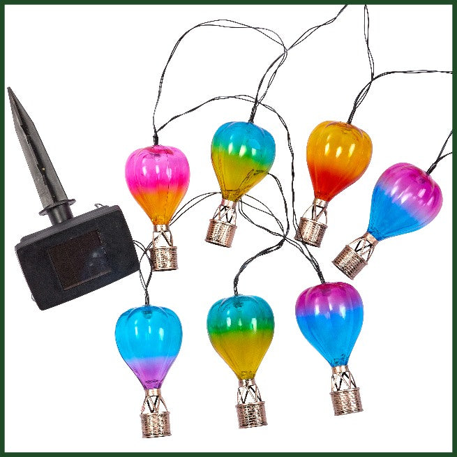 SkyRunner Hot Air Balloon String Lights (Set of 10 Lights)