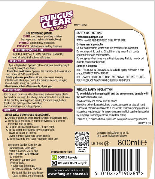 FungusClear® Ultra 2 800ml