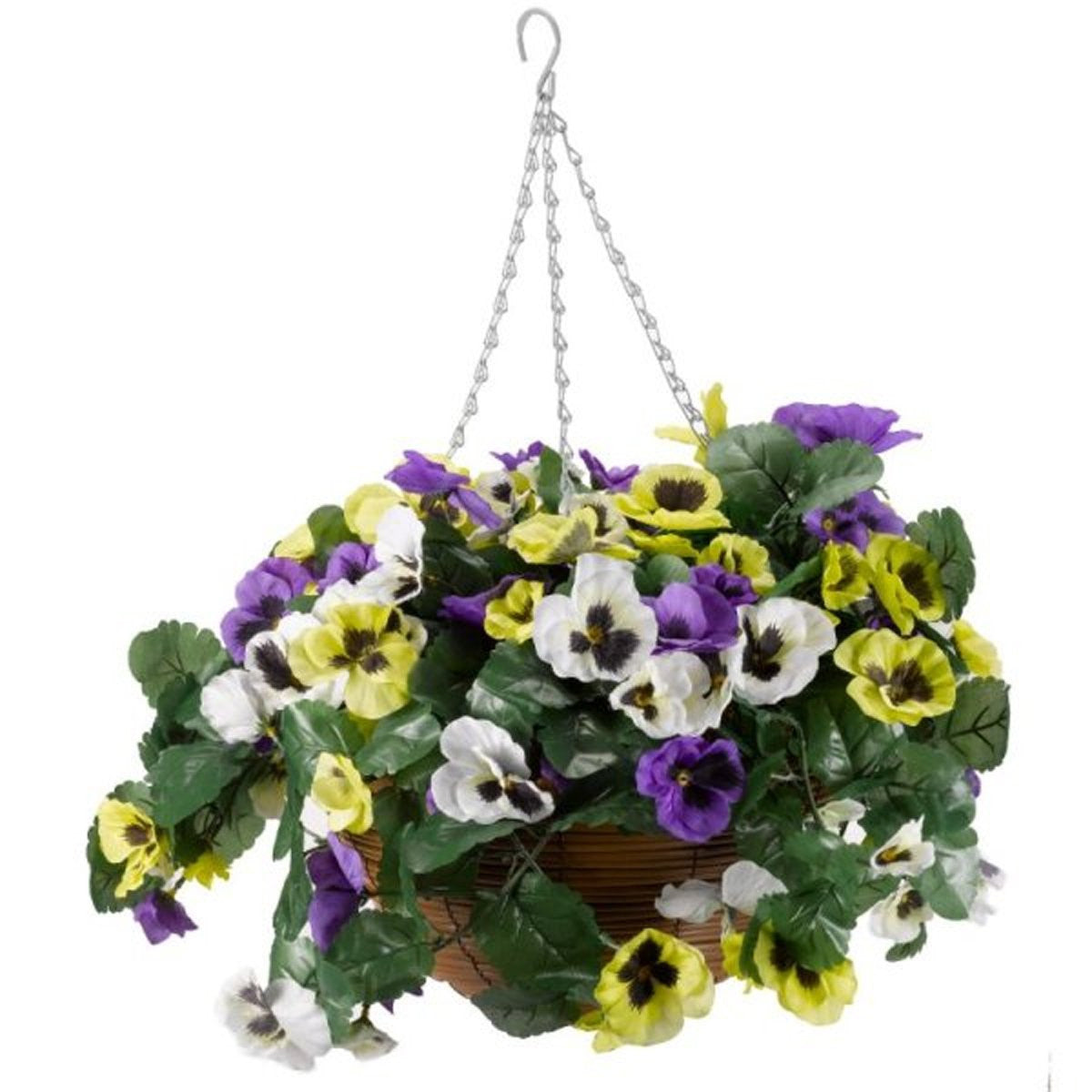 Smart Garden Regal Hanging Basket - Pansy Pourri