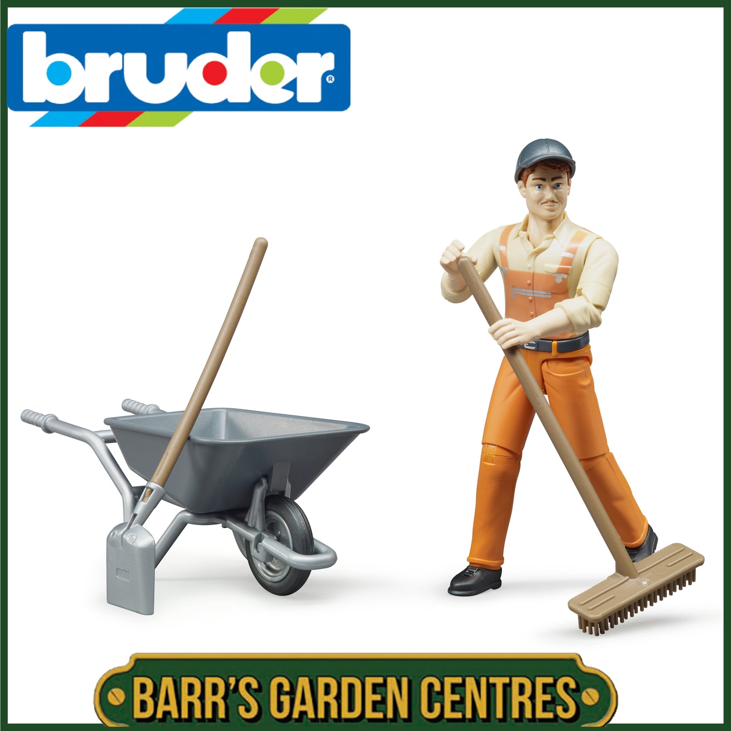 BRUDER Figure Set Municipal Worker