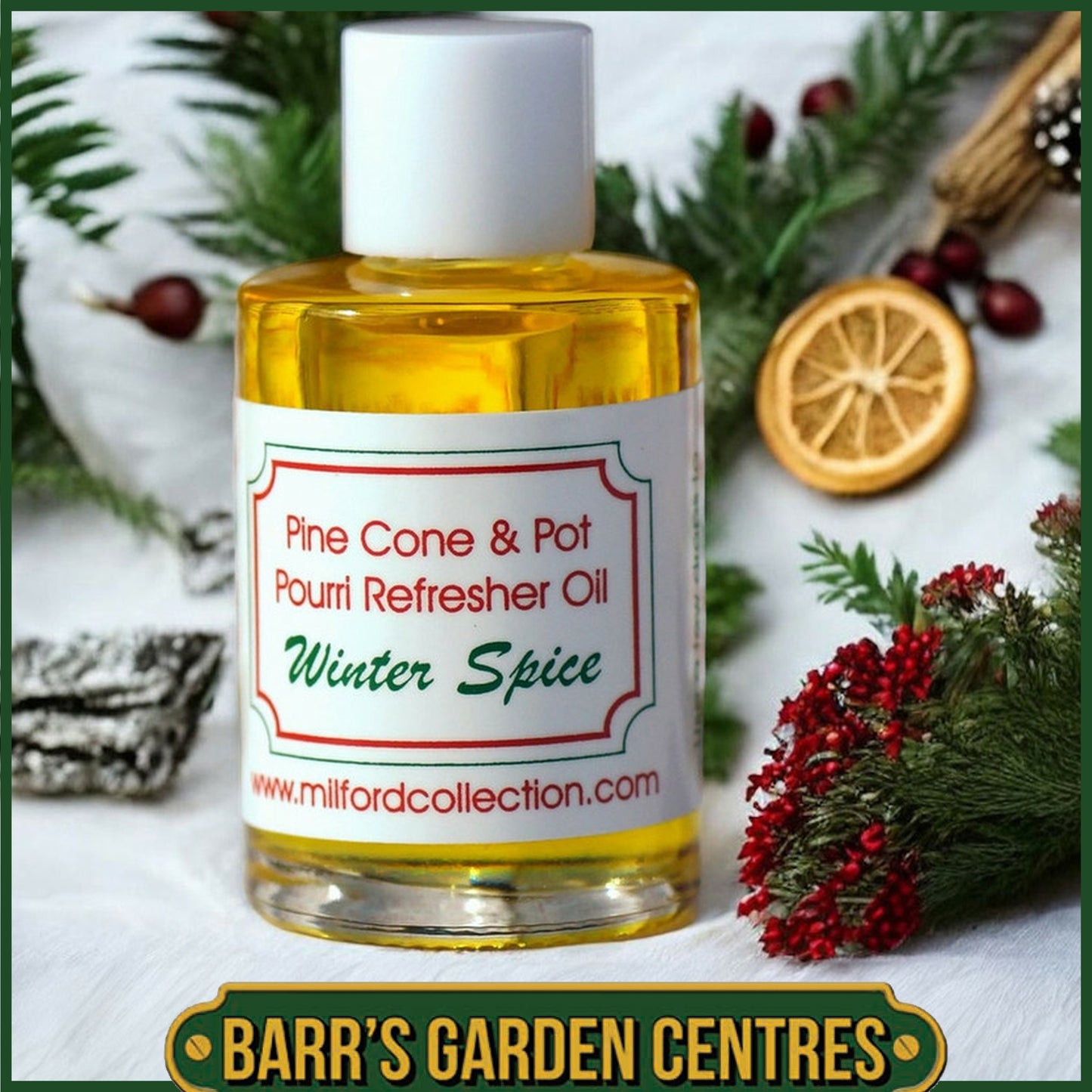 The Milford Collection Pine Cone Refresher Oil - 15ml