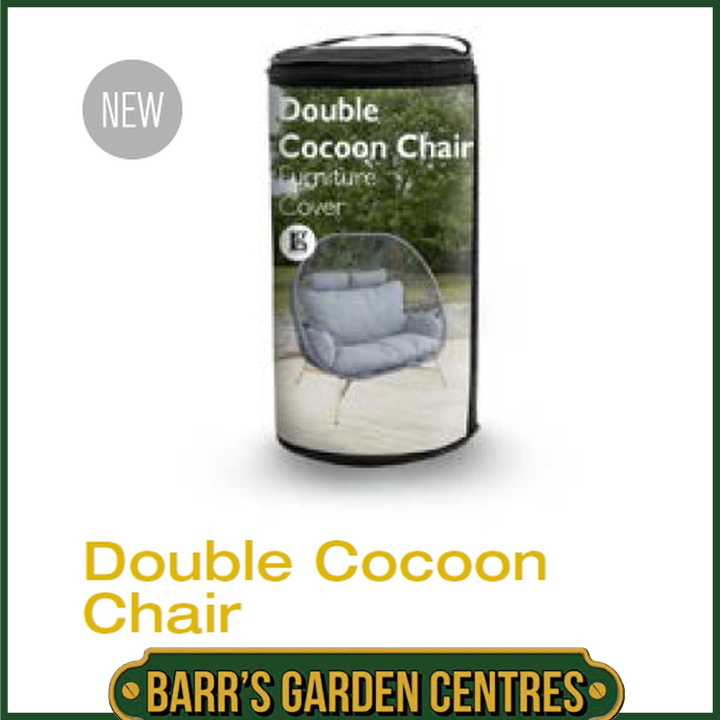 Outdoor Deluxe Cover - Double Cocoon Chair