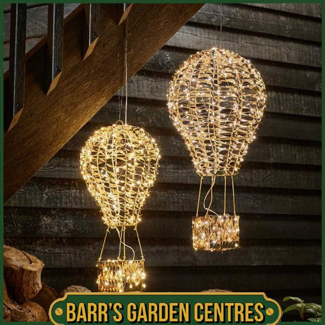 Three Kings Gold Twist Hot Air Balloon - 50cm