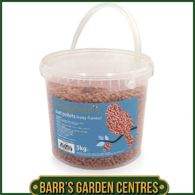 Honeyfield's Suet Pellets Fruity Flavour 3kg Bucket