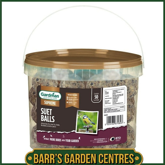 Gardman Supreme Suet Balls 50 Tub