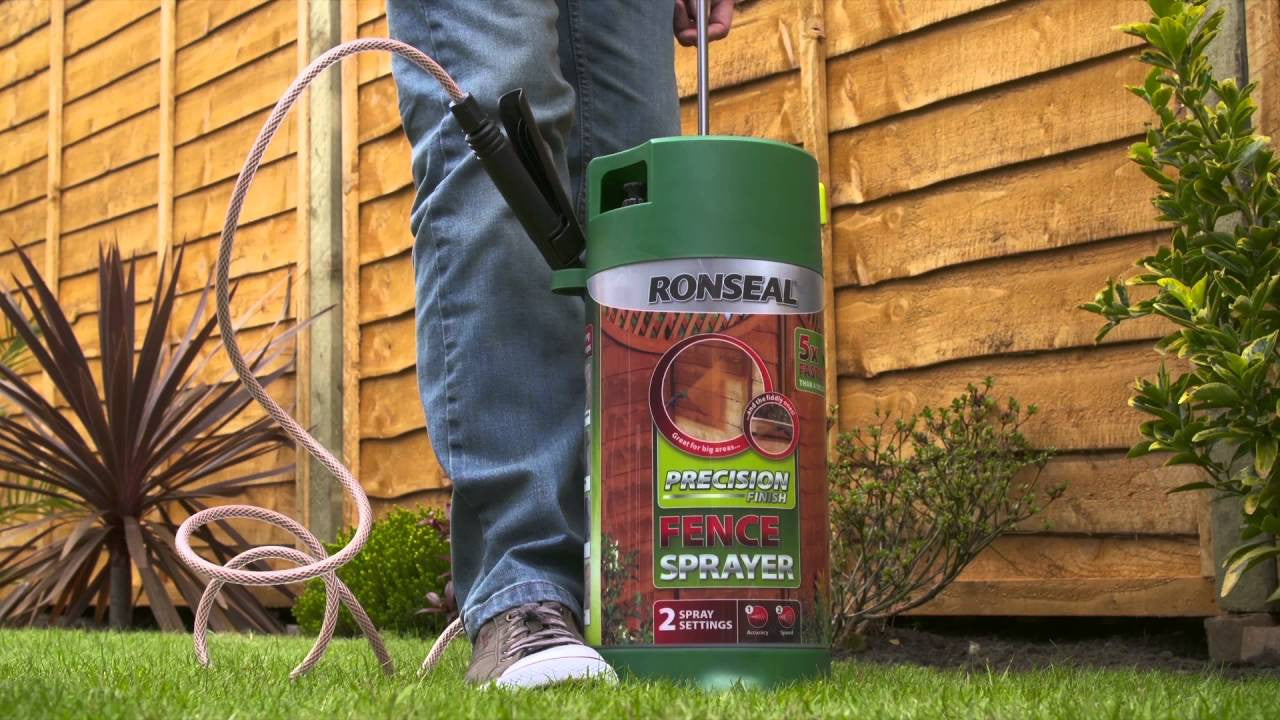 Ronseal Precision Finish Fence Sprayer