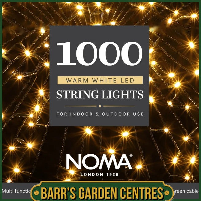 Noma 120-2000 Multi-action String Lights - Warm White