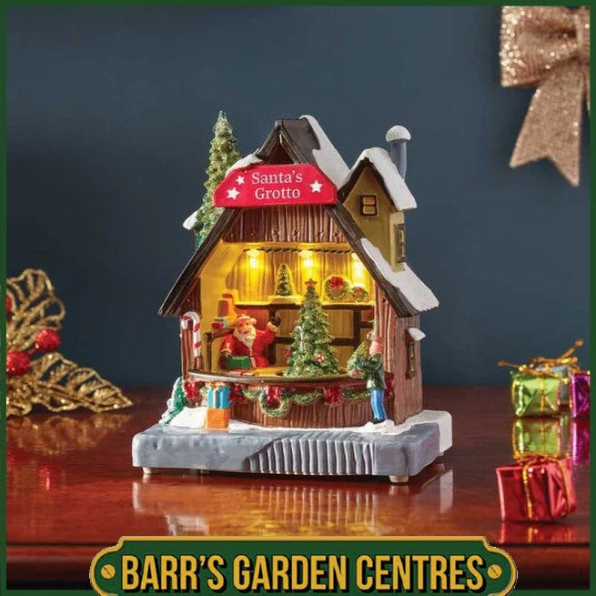 Three Kings Santas Grotto SnowScene