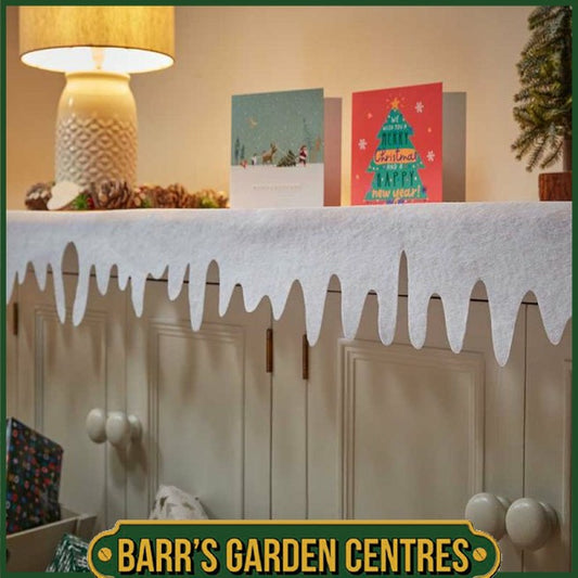 Three Kings Icicle Fringe, White