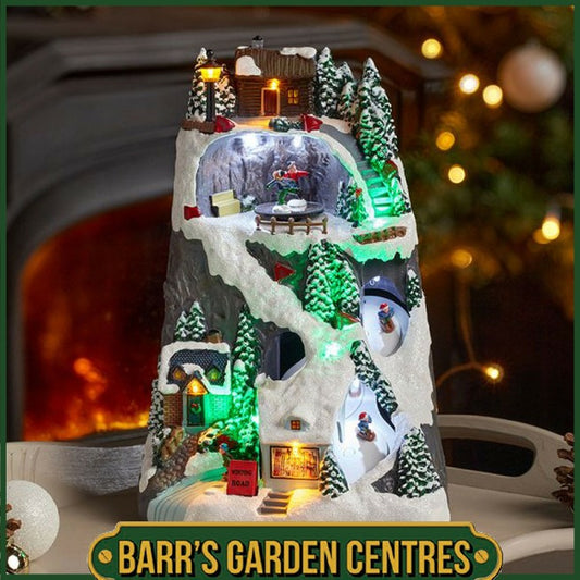 Three Kings Winter Ski Scene