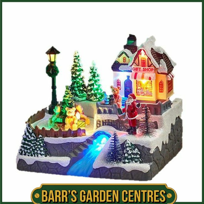 Three Kings Gift Shop SnowScene