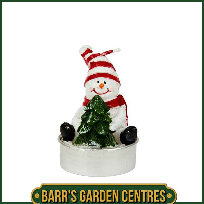 Three Kings Santa or Snowman Tealight Candles