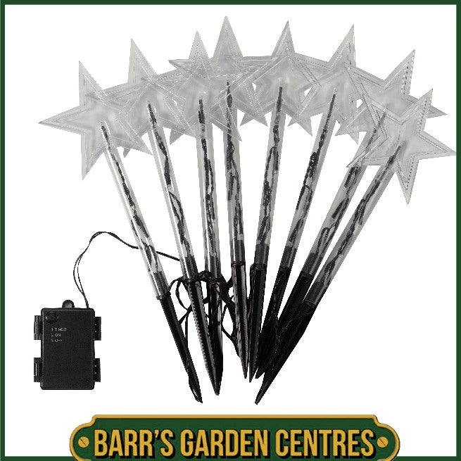 Three Kings Star Decor Stakes Multi 8pc