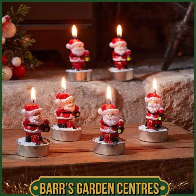 Three Kings Santa or Snowman Tealight Candles