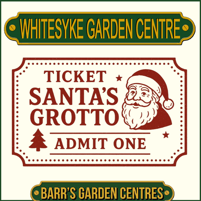Santa's Grotto Tickets For Whitesyke Garden Centre
