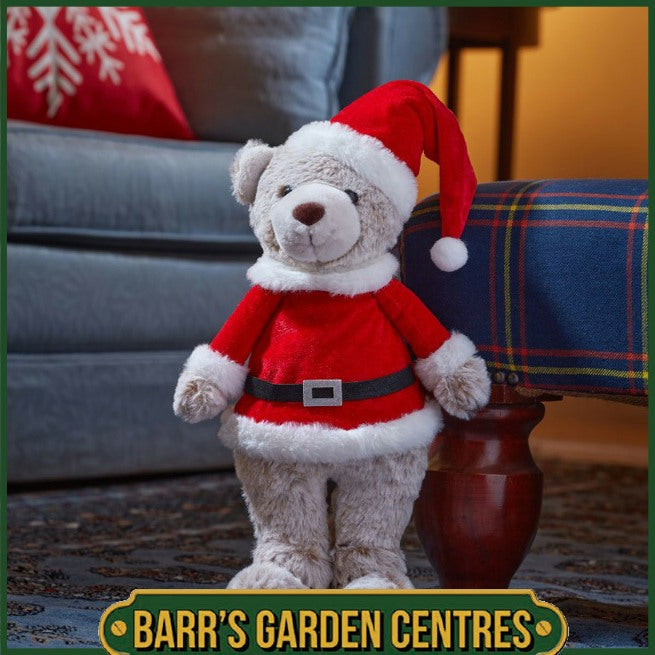 Three Kings Plush Teddy Santa Large