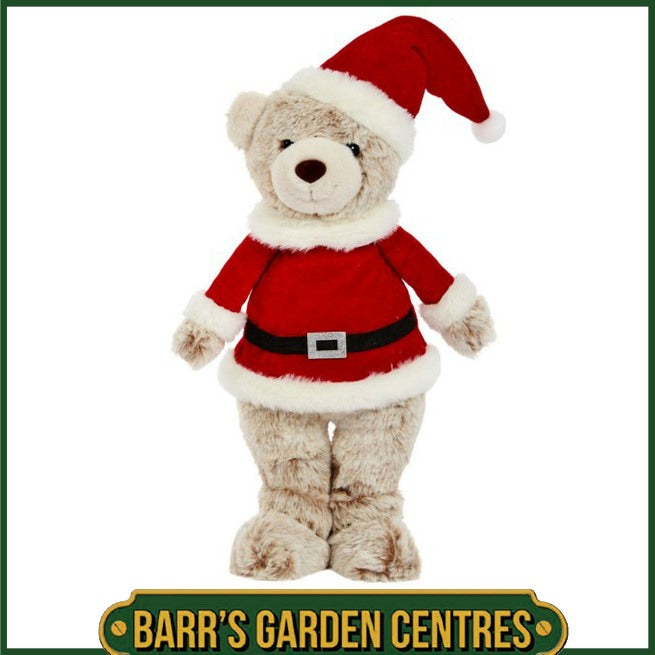Three Kings Plush Teddy Santa Large