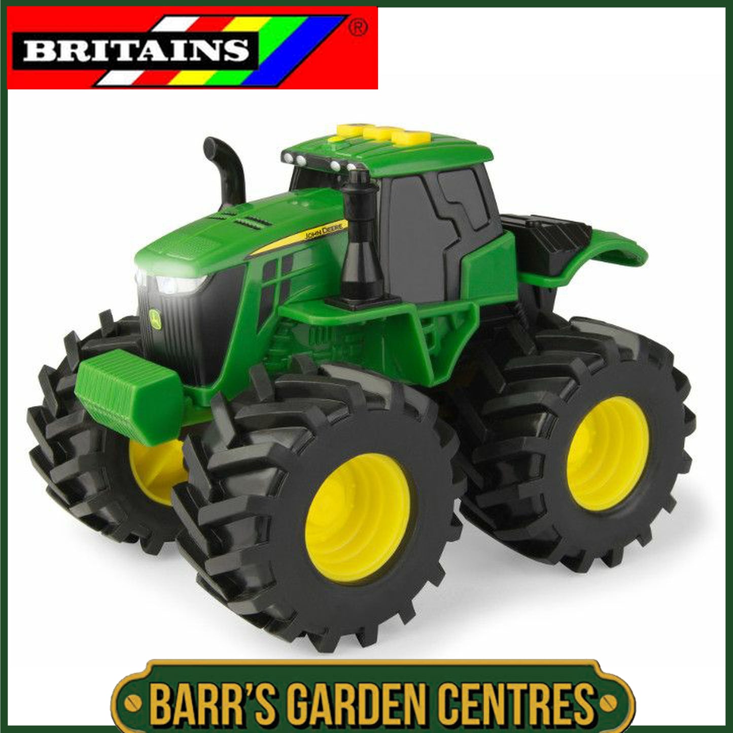 BRITAINS John Deere Monster Treads Tractor 'Lights and Sounds'