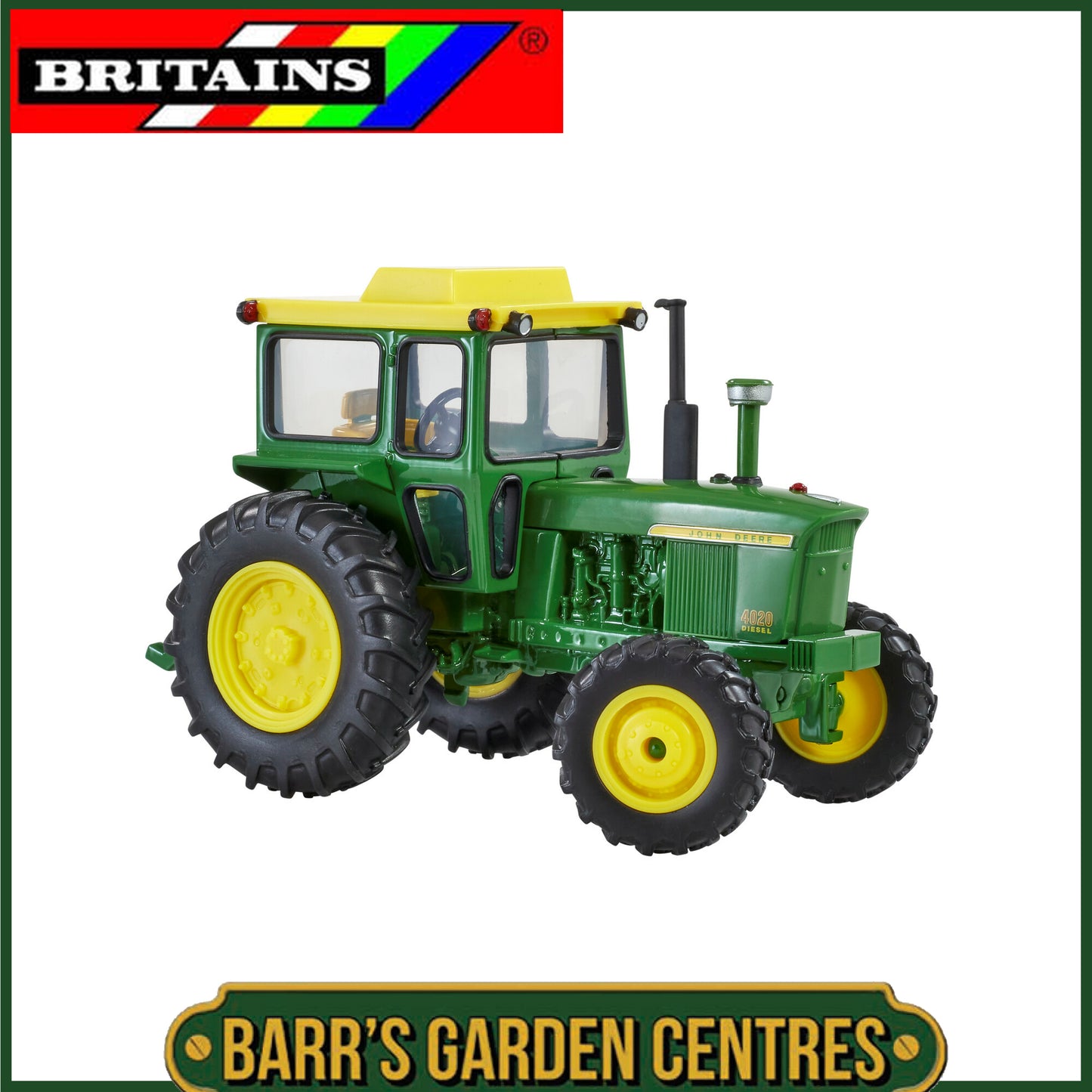 BRITAINS John Deere 4020 with Cab