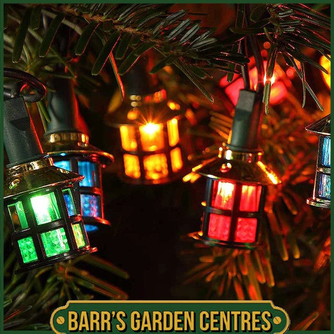 Noma 80 LED Classic Victorian Lantern Multicolour Lights