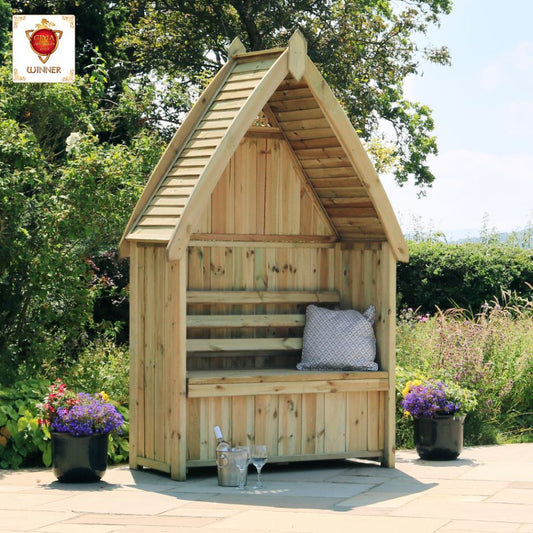 Cheltenham Garden Arbour with Storage Box