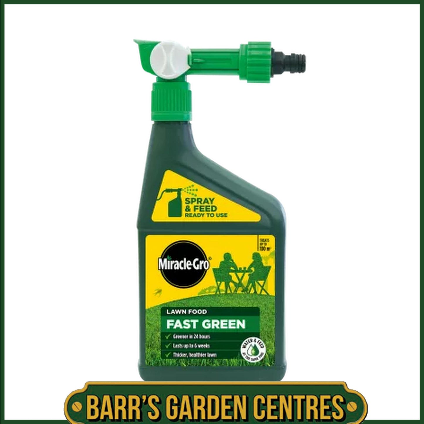 Miracle-Gro® Fast Green Lawn Food Spray & Feed 1 litre