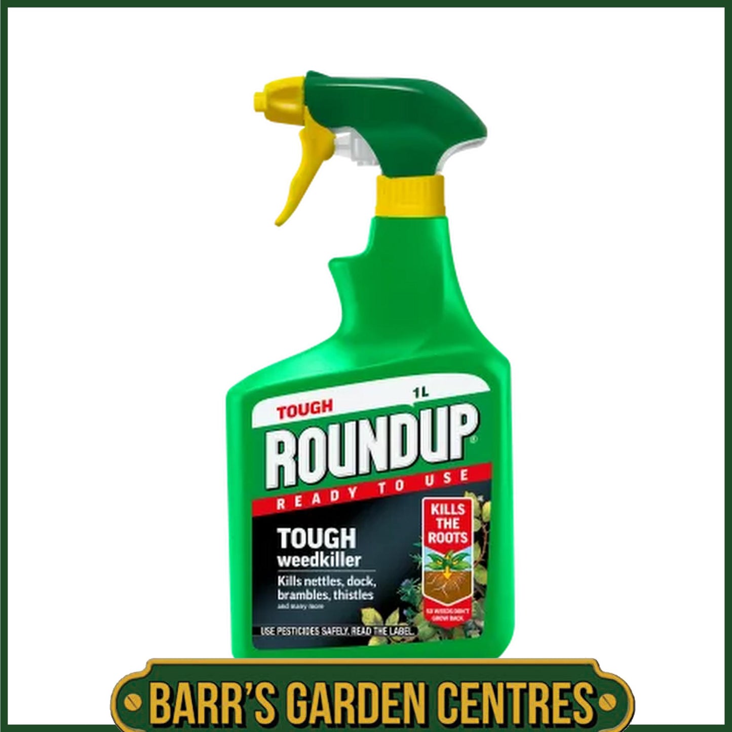 Roundup® Tough Ready to Use Weedkiller 1 Litre