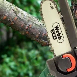 Webb Eco WEV20PSB2 20V 15cm (6″) Cordless Pruning Saw Trimmer (2Ah Battery & Charger included)