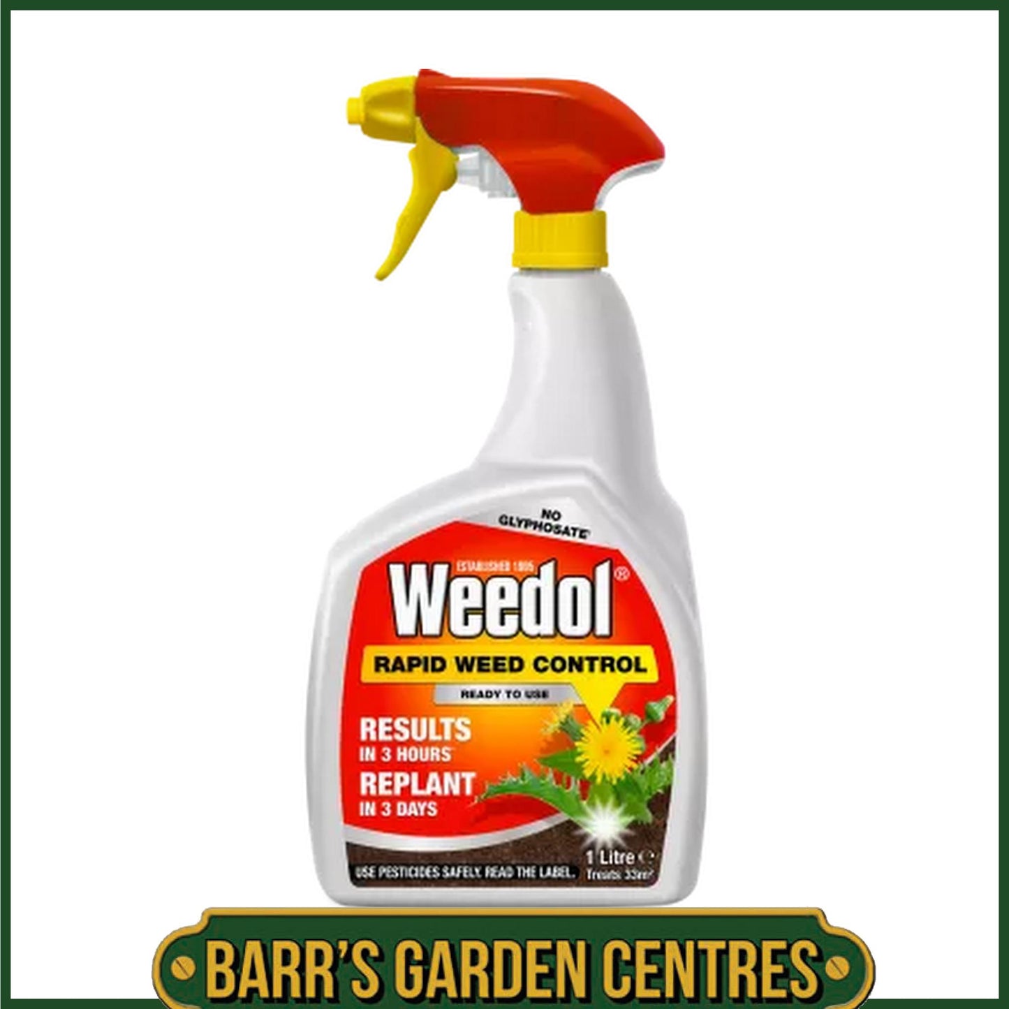 Weedol® Rapid Weed Control (Ready to Use) 1litre - 3litre