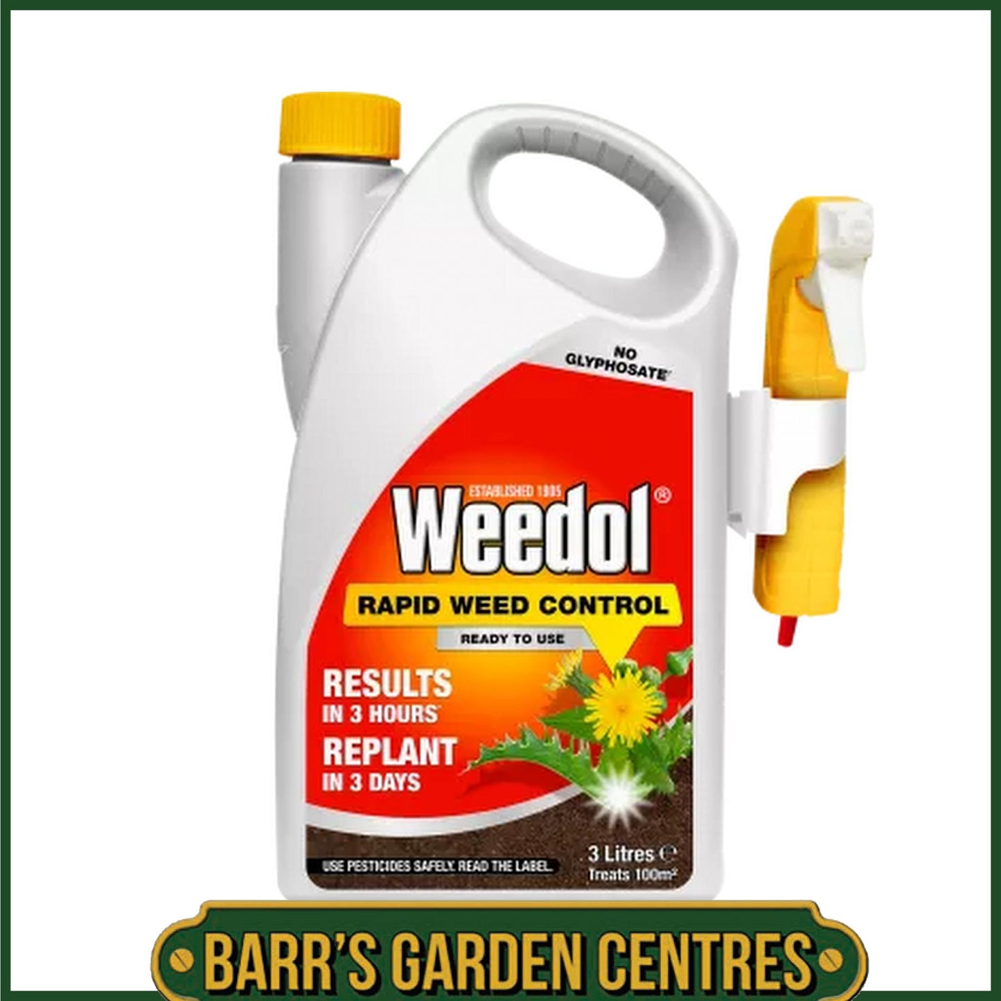 Weedol® Rapid Weed Control (Ready to Use) 1litre - 3litre