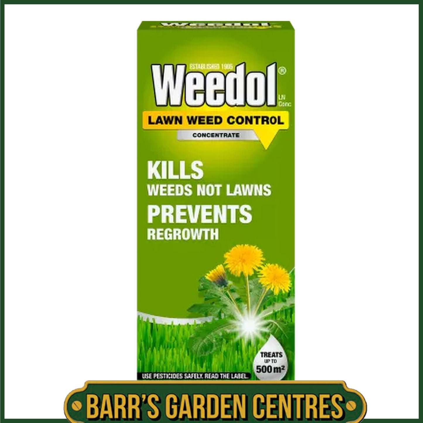 Weedol® LN Lawn Weed Control (Concentrate) 500ml - 1litre