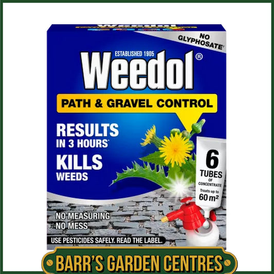 Weedol® Path & Gravel Control (Concentrate Tubes) 6 Tubes - 12 Tubes