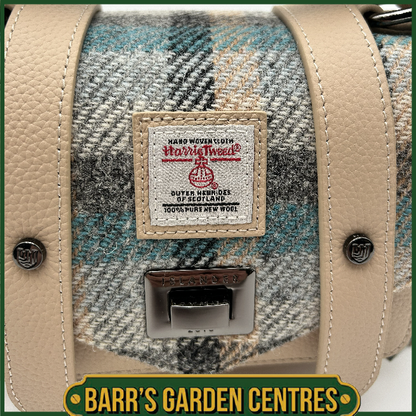 Islander Mini Satchel Bag with Harris Tweed Islander Tartan
