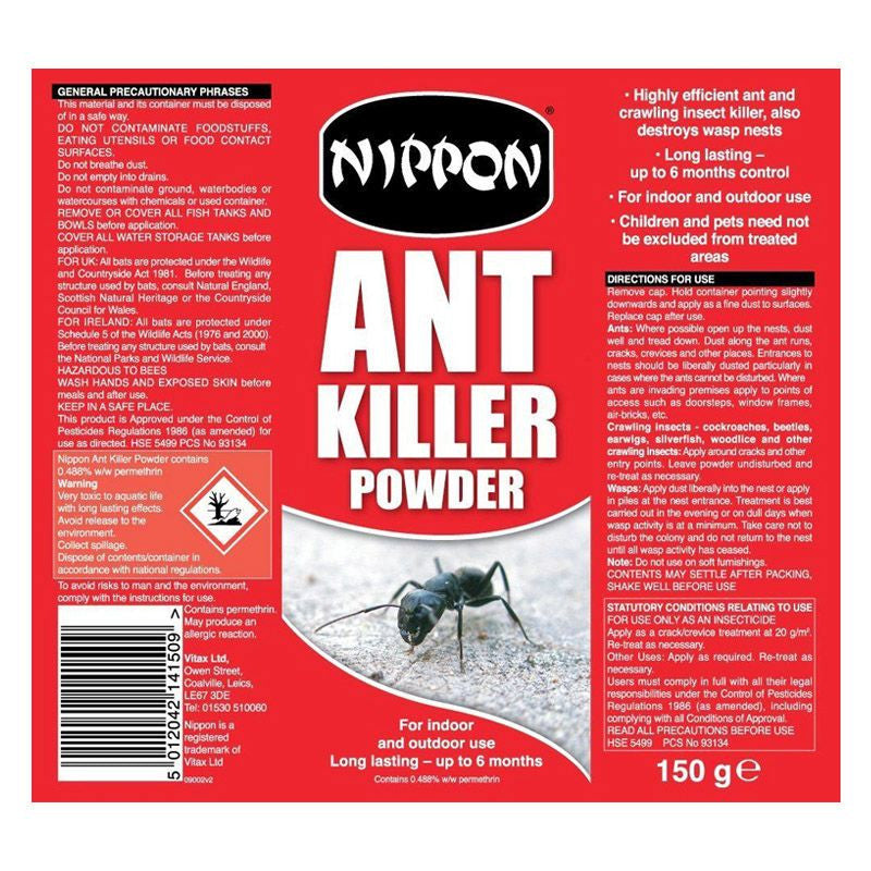 Vitax Nippon Ant Killer Powder 500g