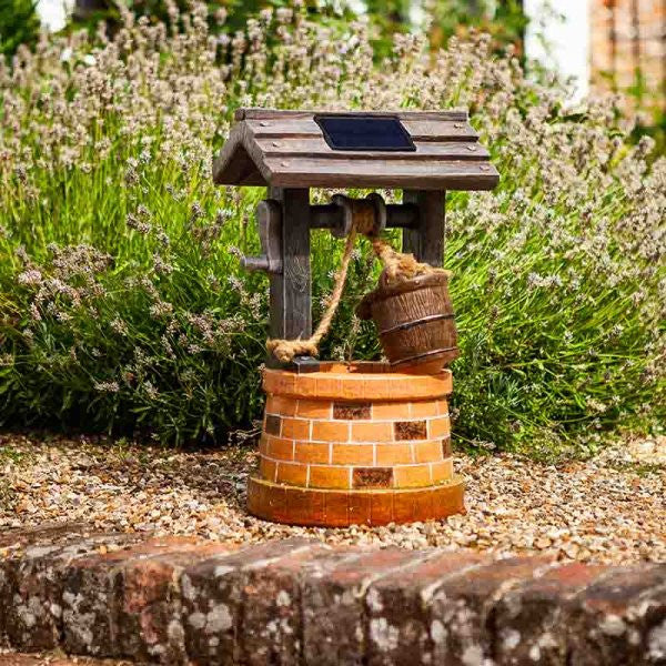 Smart Solar Wishing Well Fountain