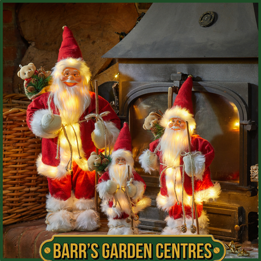 Inlit Father Christmas Jumbo - Red