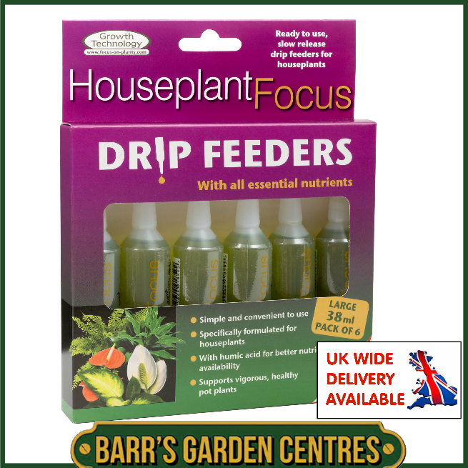 Growth Technology Houseplant Focus Drip Feeders 6 Pack