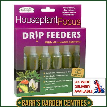 Growth Technology Houseplant Focus Drip Feeders 6 Pack