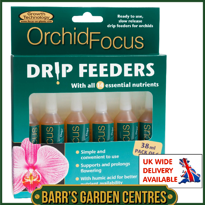 Growth Technolgy Orchid Focus Drip Feeders 6 Pack