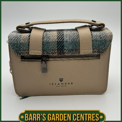 Islander Mini Satchel Bag with Harris Tweed Islander Tartan