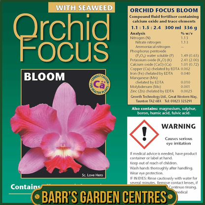 Growth Technolgy Orchid Focus Bloom with Seaweed 300ml