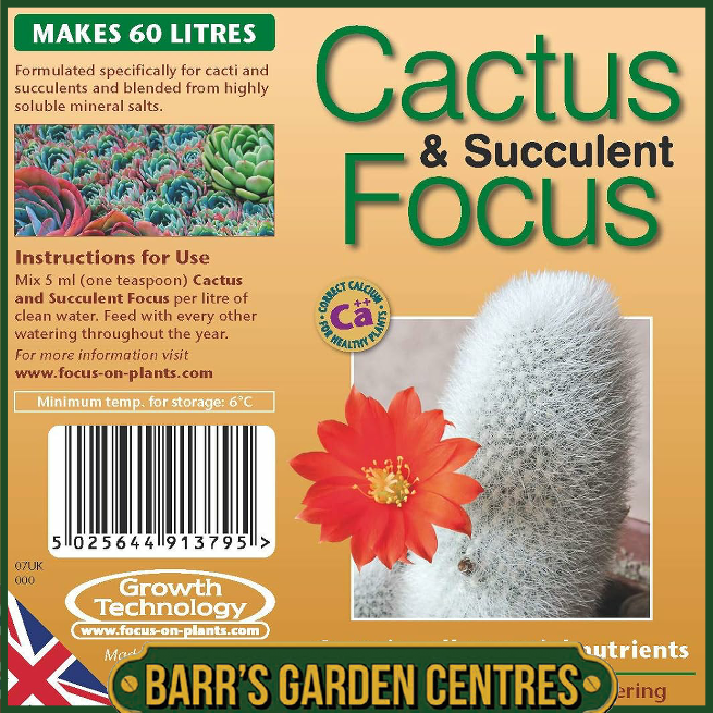 Growth Technolgy Cactus & Succulent Focus 300ml