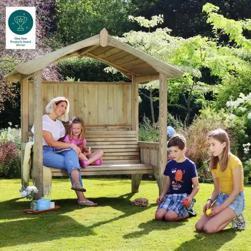 Burghley Garden Arbour