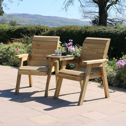 Charlotte Garden Love Seat | Companion Seat