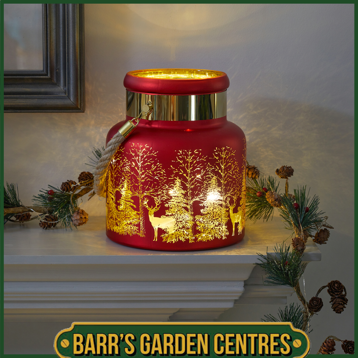 Wonderland Lantern - Ruby
